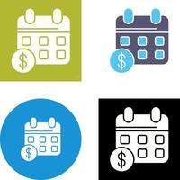 Calendar Icon Design vector