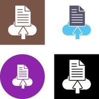 File Upload Icon Design vector