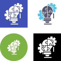 Problem Solving Icon Design vector