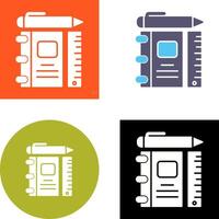 Learning Tools Icon Design vector