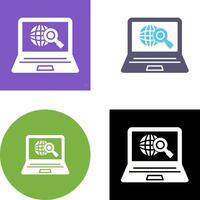 Explore Icon Design vector