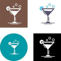 Cocktail Icon Design vector