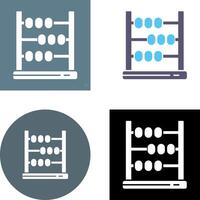 Abacus Icon Design vector