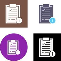 Info Icon Design vector