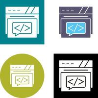 Message Icon Design vector