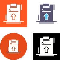 Upload Icon Design vector