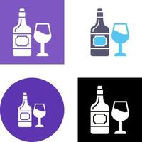 Wine Icon Design vector