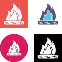 Fire Icon Design vector