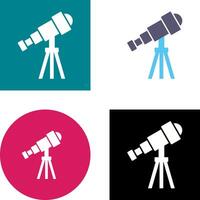 Telescope Icon Design vector