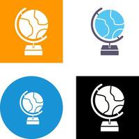 Globe Icon Design vector