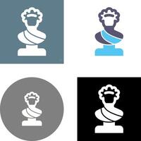 Statue Icon Design vector