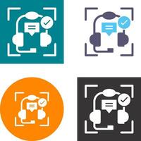 Technical Support Icon Design vector