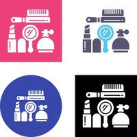 diseño de icono de maquillaje vector