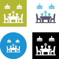 Table Icon Design vector