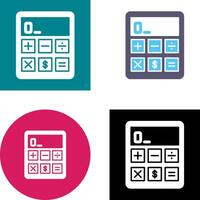 Calculator Icon Design vector