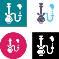 Hookah Icon Design vector