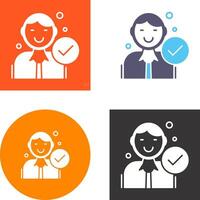 Hire Icon Design vector