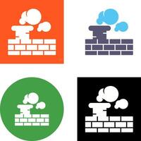 Chimney Icon Design vector