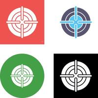 Target Icon Design vector