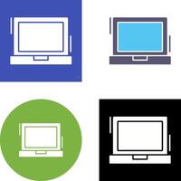 Laptop Icon Design vector