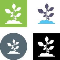 Sprout Icon Design vector