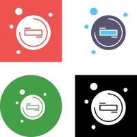 Remove Icon Design vector