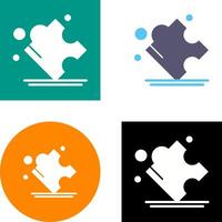 Puzzle Icon Design vector