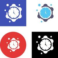 Clock Icon Design vector