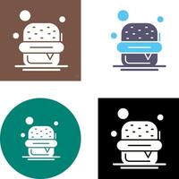 Burger Icon Design vector