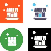 Store Icon Design vector