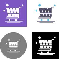 Trolley Icon Design vector