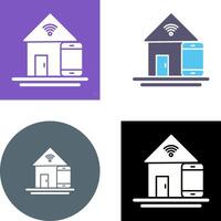 Home Automation Icon Design vector