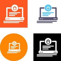 Laptop Icon Design vector