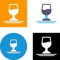 vino icono diseño vector