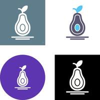 Avocado Icon Design vector