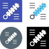 Skewer Icon Design vector