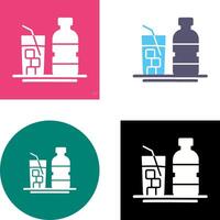 Mineral Water Icon Design vector