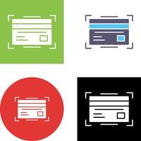 Credit Card Icon Design vector