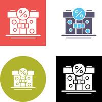 Gift Box Icon Design vector