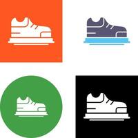 diseño de icono de zapatos vector