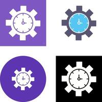 Time Management Icon Design vector