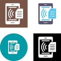 Smart Phone Icon Design vector