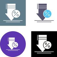 Discount Icon Design vector