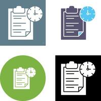 Task Management Icon Design vector