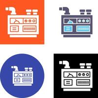 Generator Icon Design vector