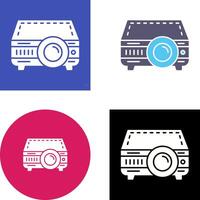 Projector Icon Design vector