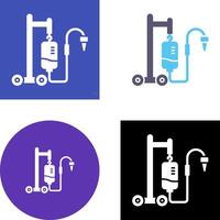 Intravenous Icon Design vector