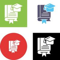 Graduation Icon Design vector