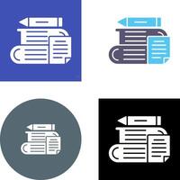 Study Icon Design vector