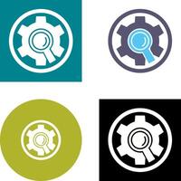 Research Icon Design vector